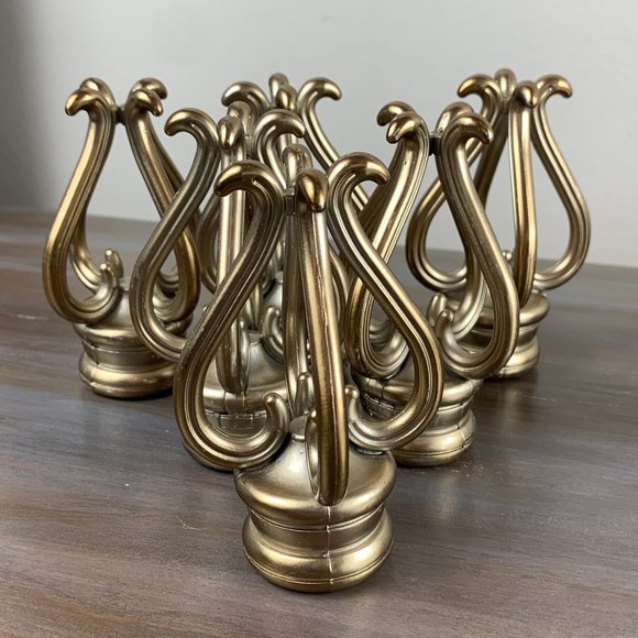 Cambria Accents Cambria Florentine Curtain Rod Finials New Gold